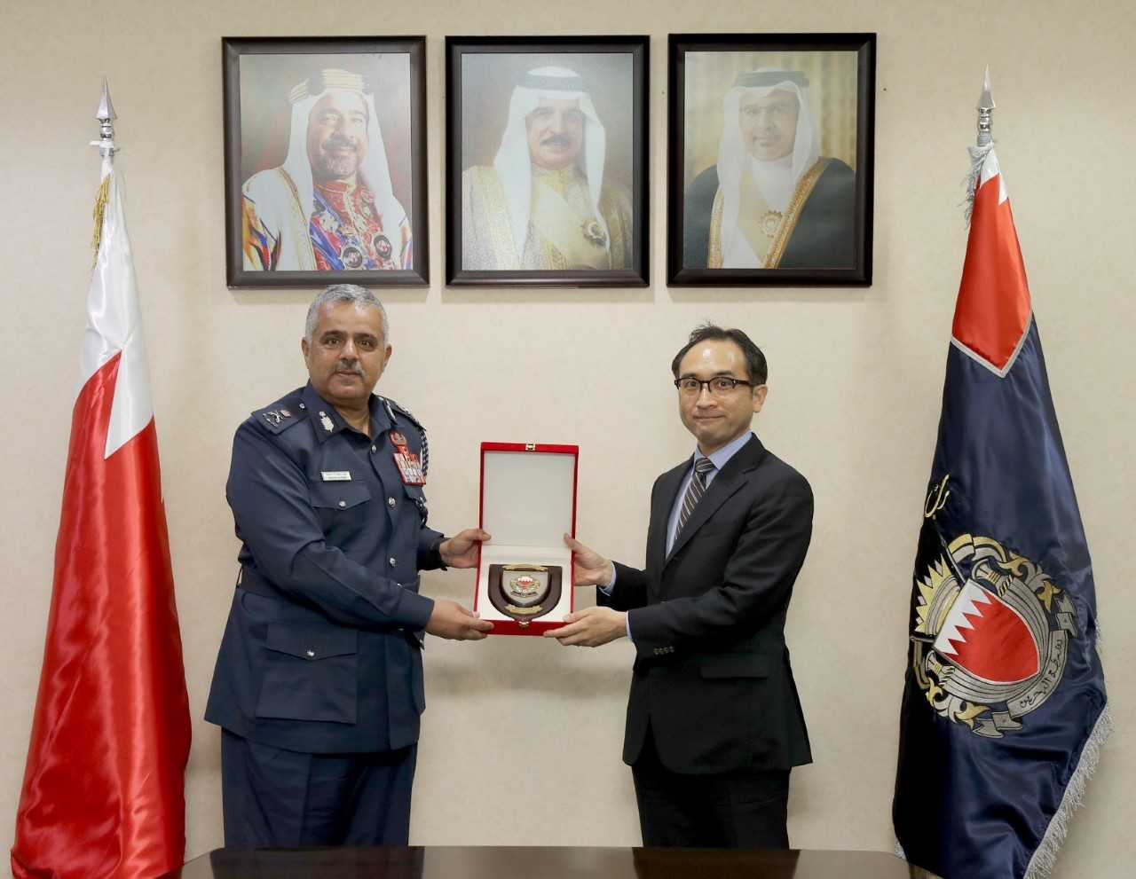 نائب رئيس الأمن العام يستقبل مدير عام وحدة مكافحة الإرهاب اليابانية<